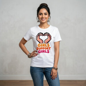 Girls Support Girls Empowerment T-Shirt
