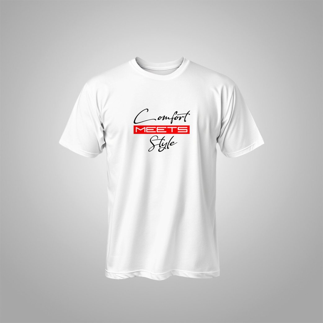 Comfort Meets Style Signature Graphic Tee β Essential Urban Basics