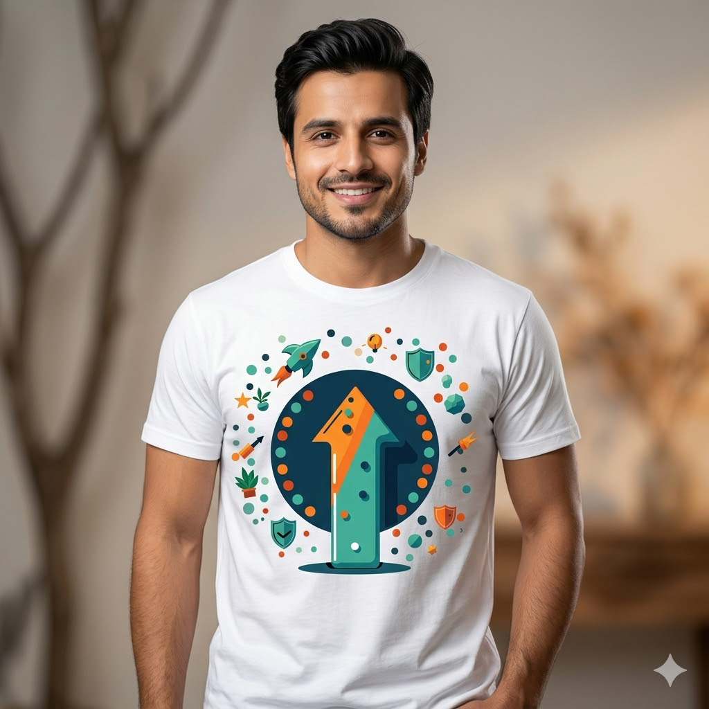The "Ascend" Tech-Fusion Tee