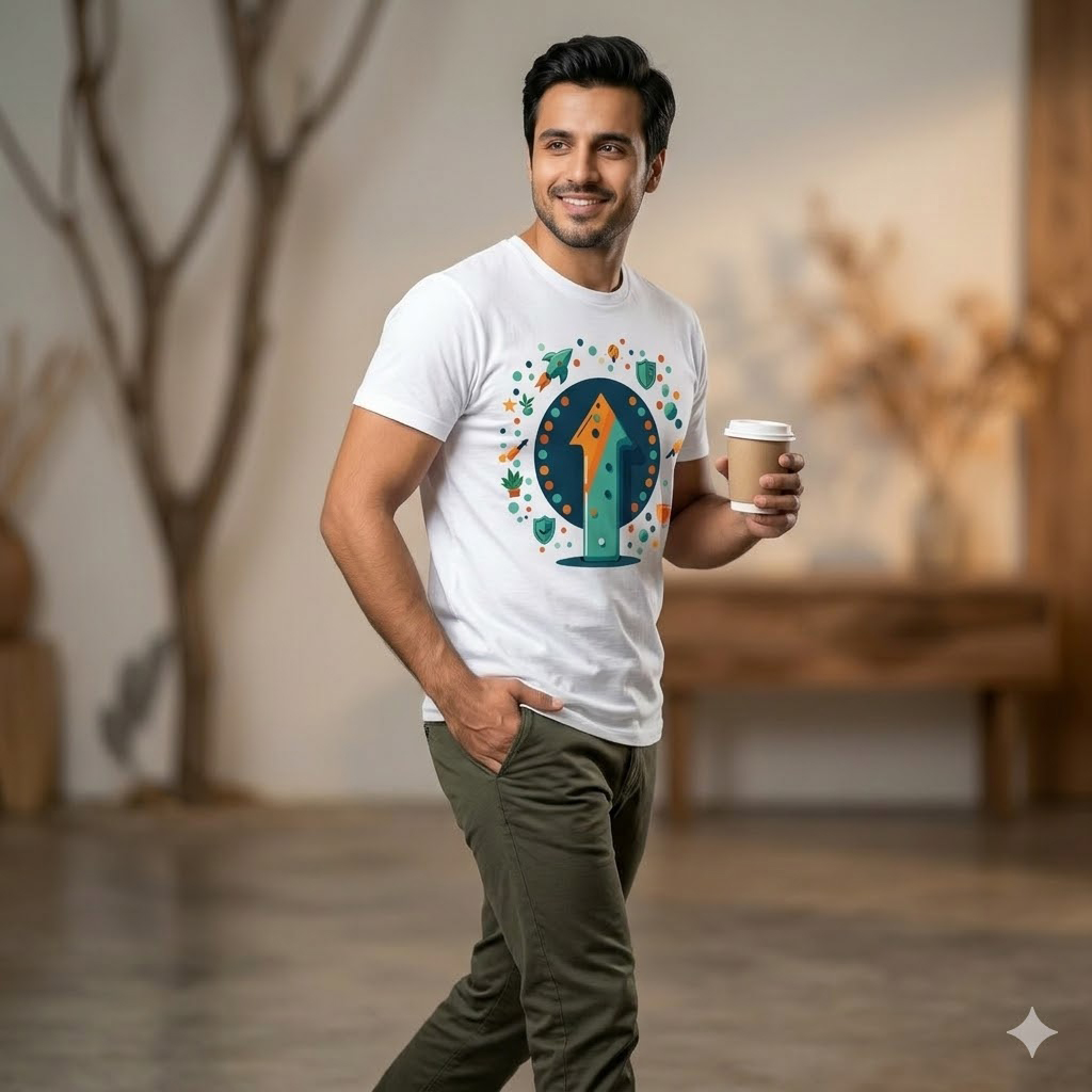 The "Ascend" Tech-Fusion Tee - Image 2