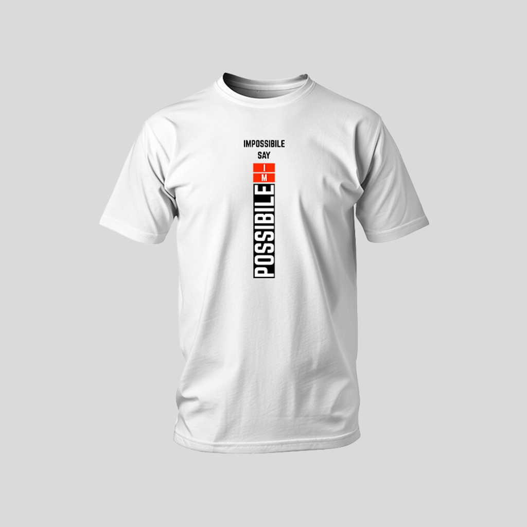 "I'm Possible" Vertical Graphic Tee