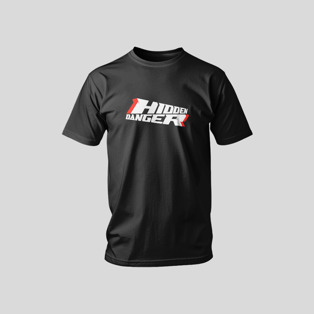 "Hidden Danger" Black Racing Series Tee