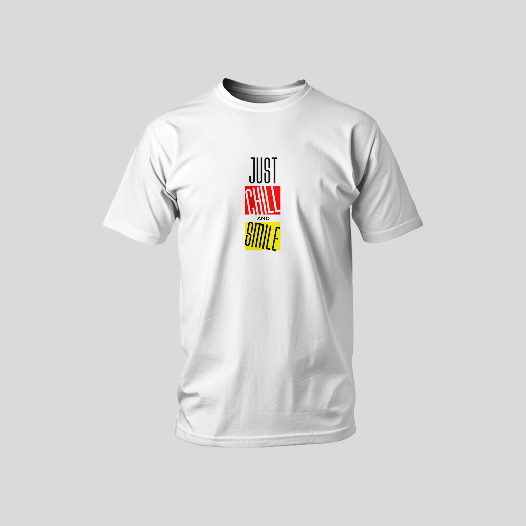 "Just Chill and Smile" Modular Tee