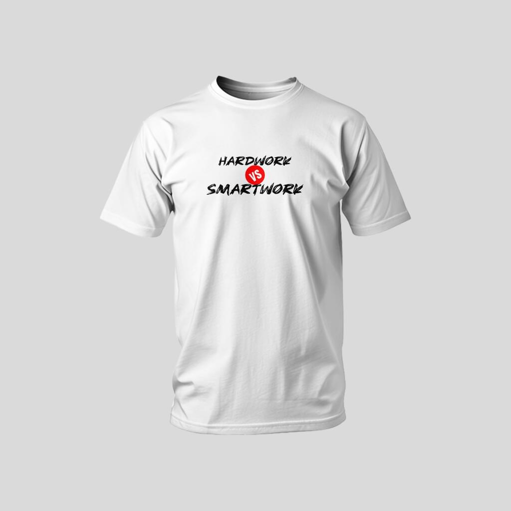 "Hardwork vs Smartwork" Signature Tee